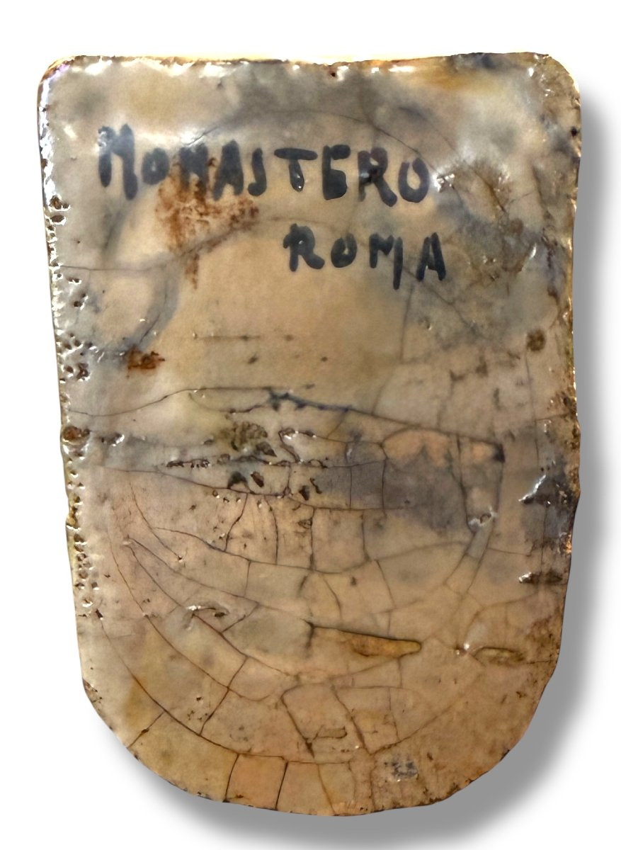 Umberto Mastroianni - Gatto in Ceramica Policroma - Italia Anni 20-photo-3